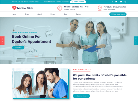 Medical Clinic Website