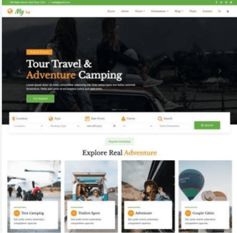 Travel Booking Website